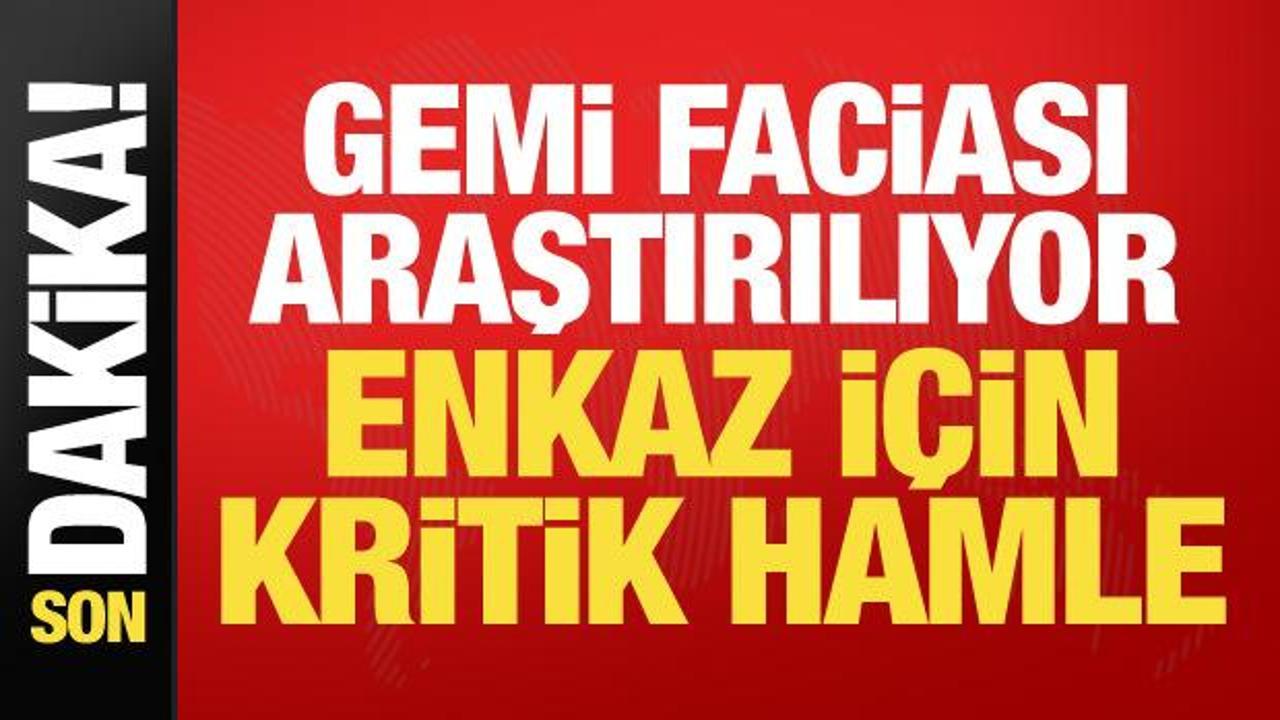 KKTC Cumhurbaşkanı Erh&uuml;rman Duyurdu: Enkaza robotik dalış yapılacak