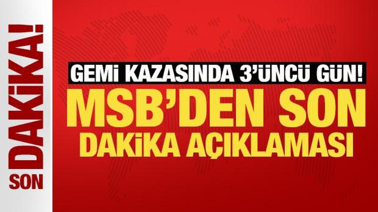 Son Dakika: Marmara'da batan geminin yeri belirlendi 