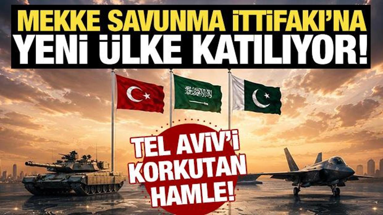 Mekke Savunma İttifakı'na yeni &uuml;lke katılıyor! Tel Aviv'i korkutan hamle