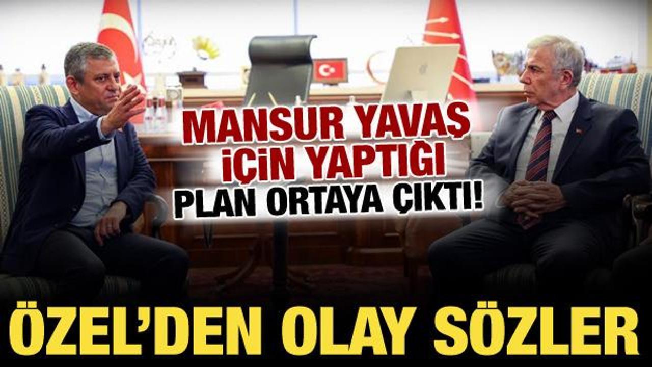 &Ouml;zg&uuml;r &Ouml;zel&rsquo;den Mansur Yavaş &ccedil;ıkışı! Adaylık a&ccedil;ıklaması dikkat &ccedil;ekti