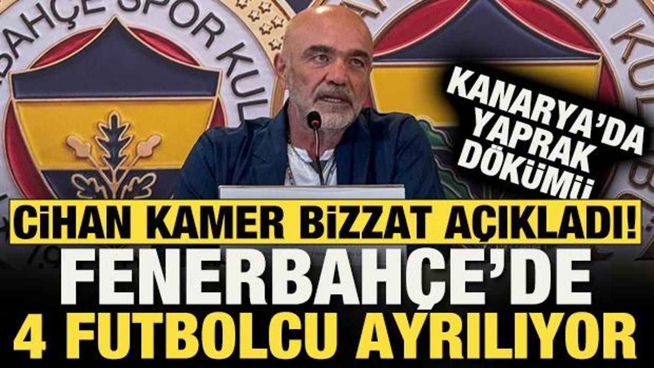 Resmi a&ccedil;ıklama geldi! Fenerbah&ccedil;e'de Anderon Talisca dahil 4 futbolcuyla yollar ayrılıyor