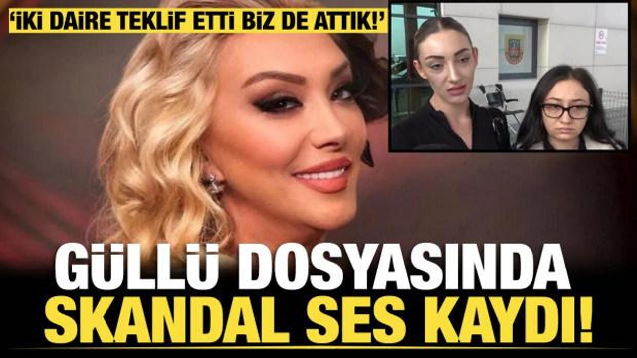 Şarkıcı G&uuml;ll&uuml; cinayetinde şok ses kaydı: İki daire teklif etti, biz attık