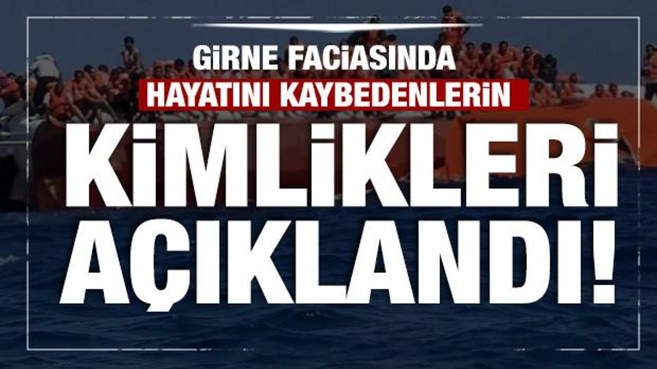 Son dakika... Girne faciasında hayatını kaybedenlerin kimlikleri a&ccedil;ıklandı!