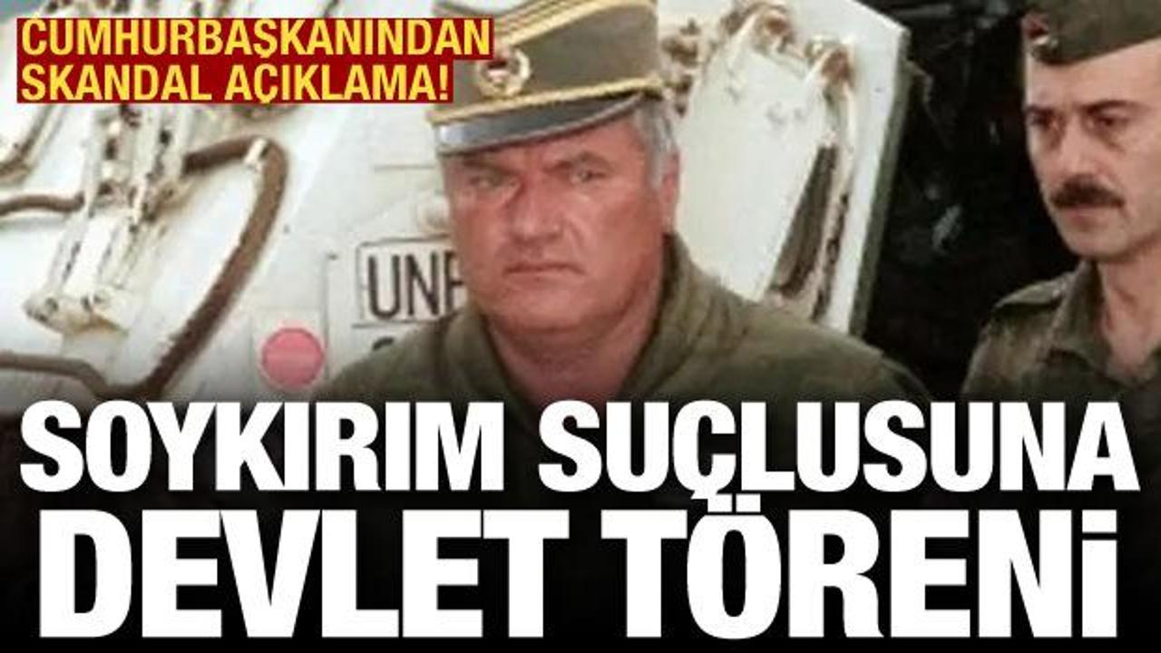Soykırım su&ccedil;lusuna askeri t&ouml;ren yaptılar