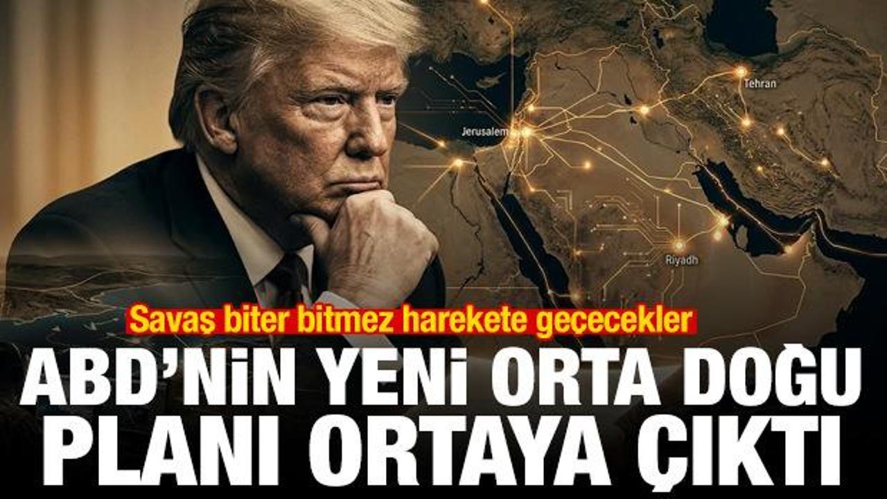 İran savaşı bittiği an... ABD'nin yeni Orta Doğu planı ortaya &ccedil;ıktı