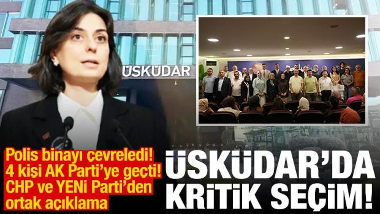 &Uuml;sk&uuml;dar'da kritik se&ccedil;im bug&uuml;n! CHP ve YENİ Parti: AK Parti'ye vermeyeceğiz
