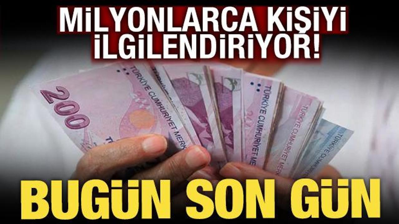 Vergi borcu olanlar dikkat! 72 aya kadar taksit imkanı i&ccedil;in bug&uuml;n son g&uuml;n