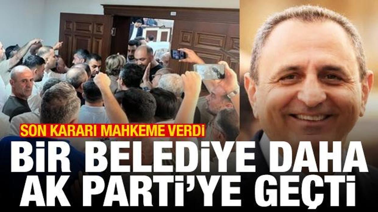 Y&uuml;reğir Belediyesi, mahkeme kararıyla AK Parti'ye ge&ccedil;ti
