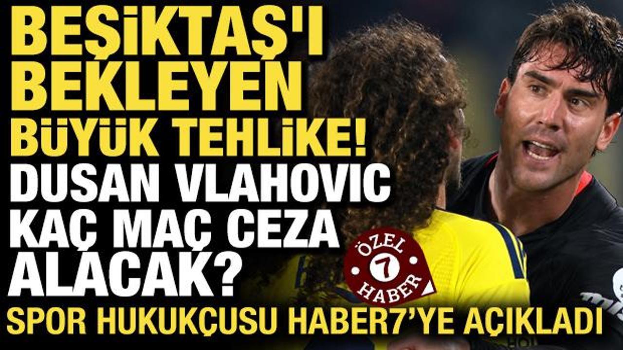 Beşiktaş'ı bekleyen b&uuml;y&uuml;k tehlike! Vlahovic ka&ccedil; ma&ccedil; ceza alacak?