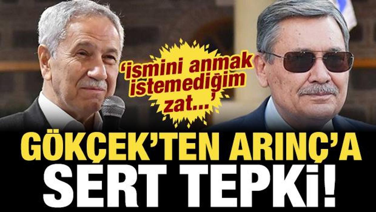G&ouml;k&ccedil;ek'ten B&uuml;lent Arın&ccedil;'a tepki: İsmini anmak istemediğim zat...