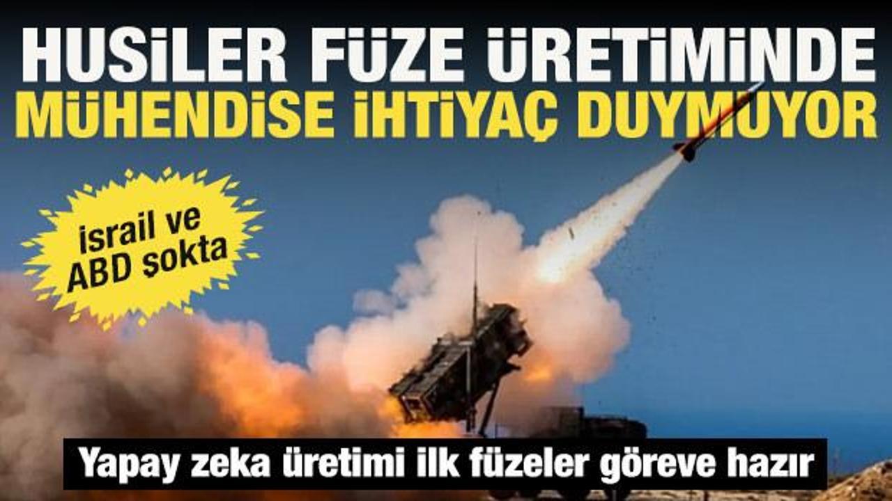 Husilerin balistik f&uuml;ze &uuml;retiminde yapay zeka kullandığı iddiaları: F&uuml;ze d&uuml;şt&uuml;