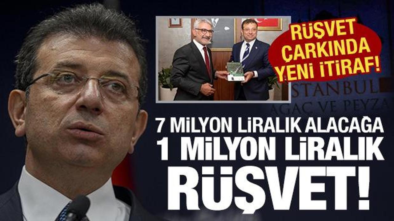 İBB'deki r&uuml;şvet &ccedil;arkında itiraf geldi: 7 milyon alacağım i&ccedil;in 1 milyon TL r&uuml;şvet istediler