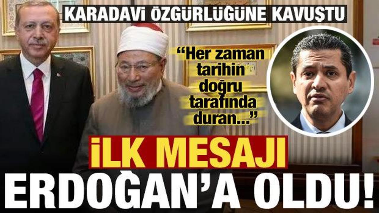 İlk mesajı Erdoğan'a oldu: Her zaman tarihin doğru tarafında duran...