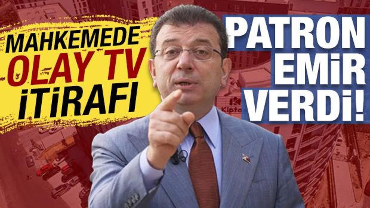 Olay TV i&ccedil;in dikkat &ccedil;eken iddia: Patron emir verdi, bu haber kanalını almamı s&ouml;yledi
