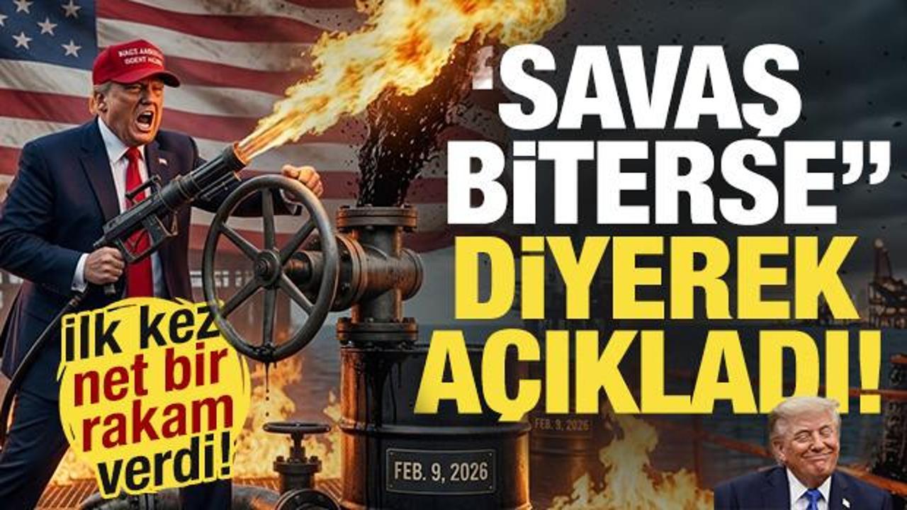 'Savaş biterse...' diyerek a&ccedil;ıkladı! Trump'tan petrol fiyatları i&ccedil;in yeni tahmin!