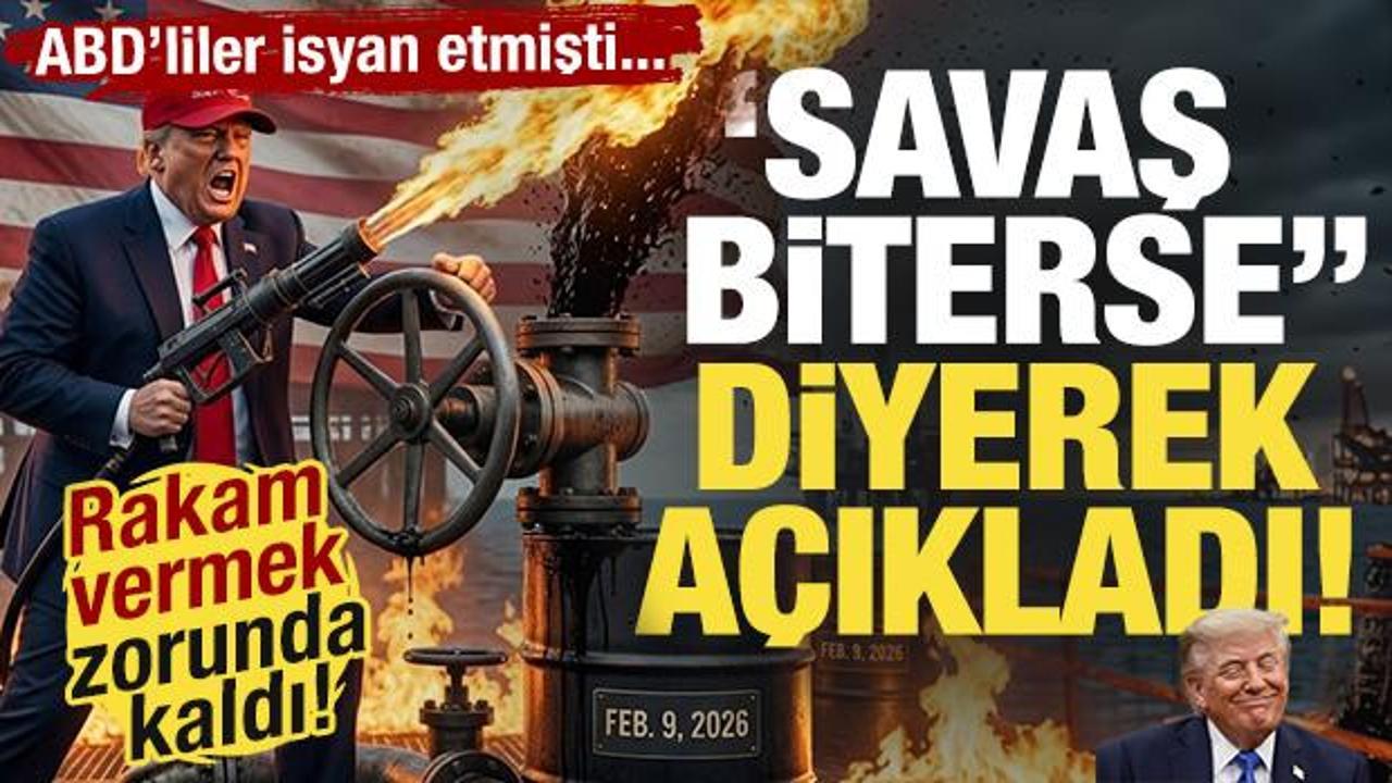 'Savaş biterse...' diyerek a&ccedil;ıkladı! Trump'tan ABD'deki petrol fiyatları i&ccedil;in yeni tahmin!