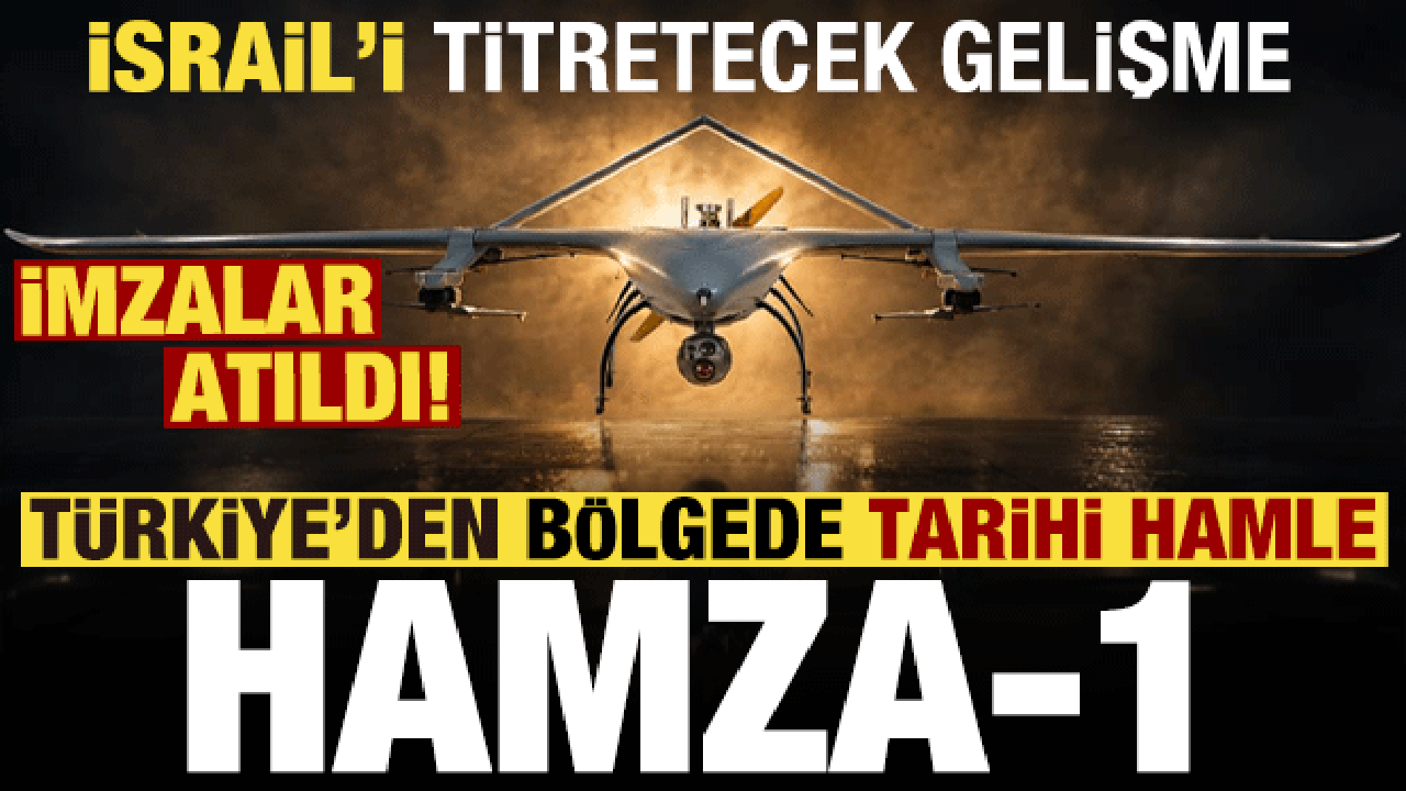 T&uuml;rk devi HAVELSAN'dan b&ouml;lgede tarihi hamle: HAMZA-1 i&ccedil;in imzalar atıldı!