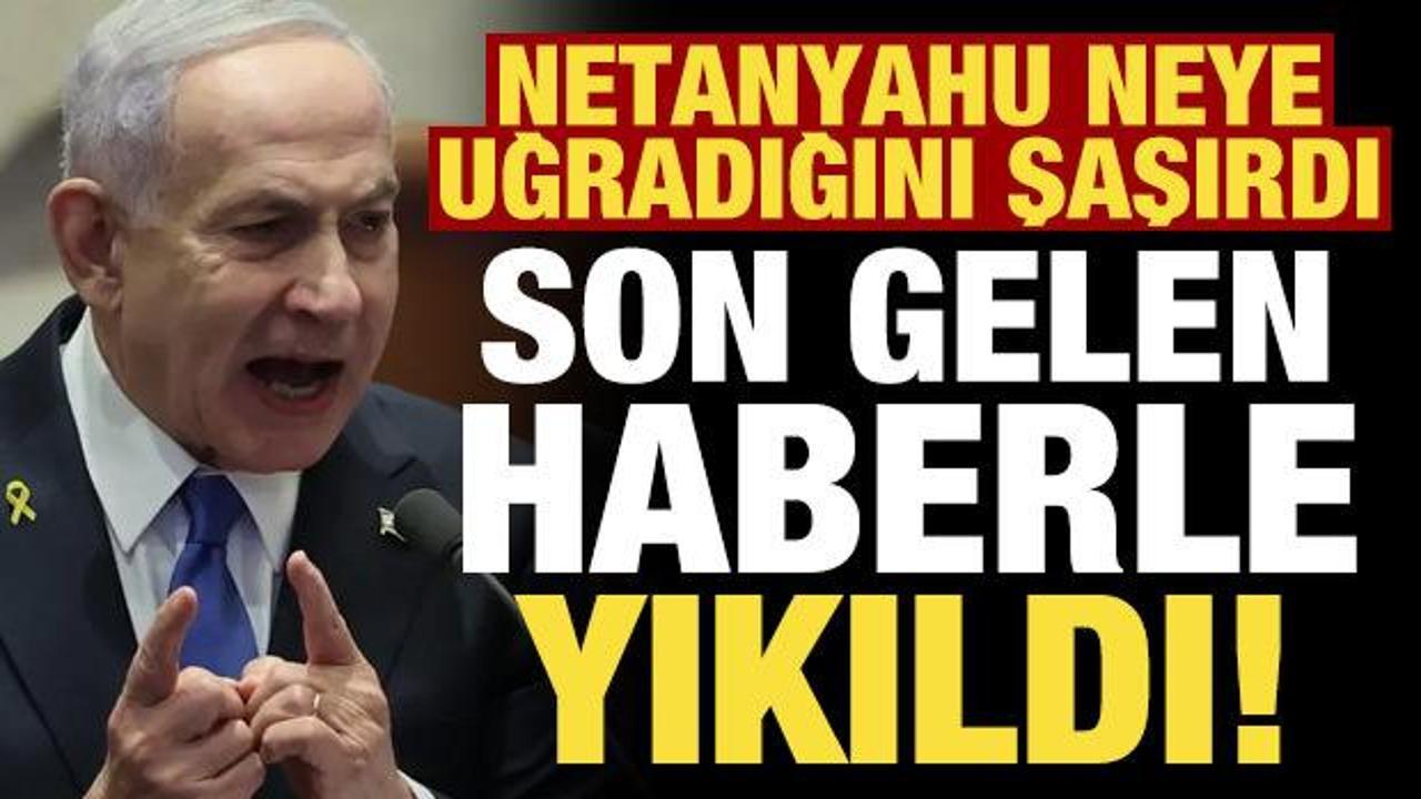 Son gelen haberle yıkıldı! Netanyahu neye uğradığını şaşırdı...