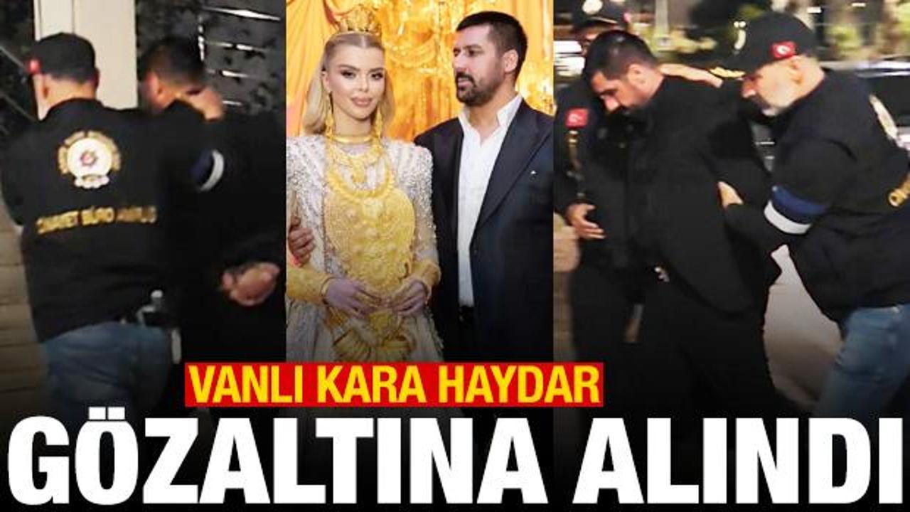 Son dakika haberi: Vanlı Kara Haydar g&ouml;zaltına alındı