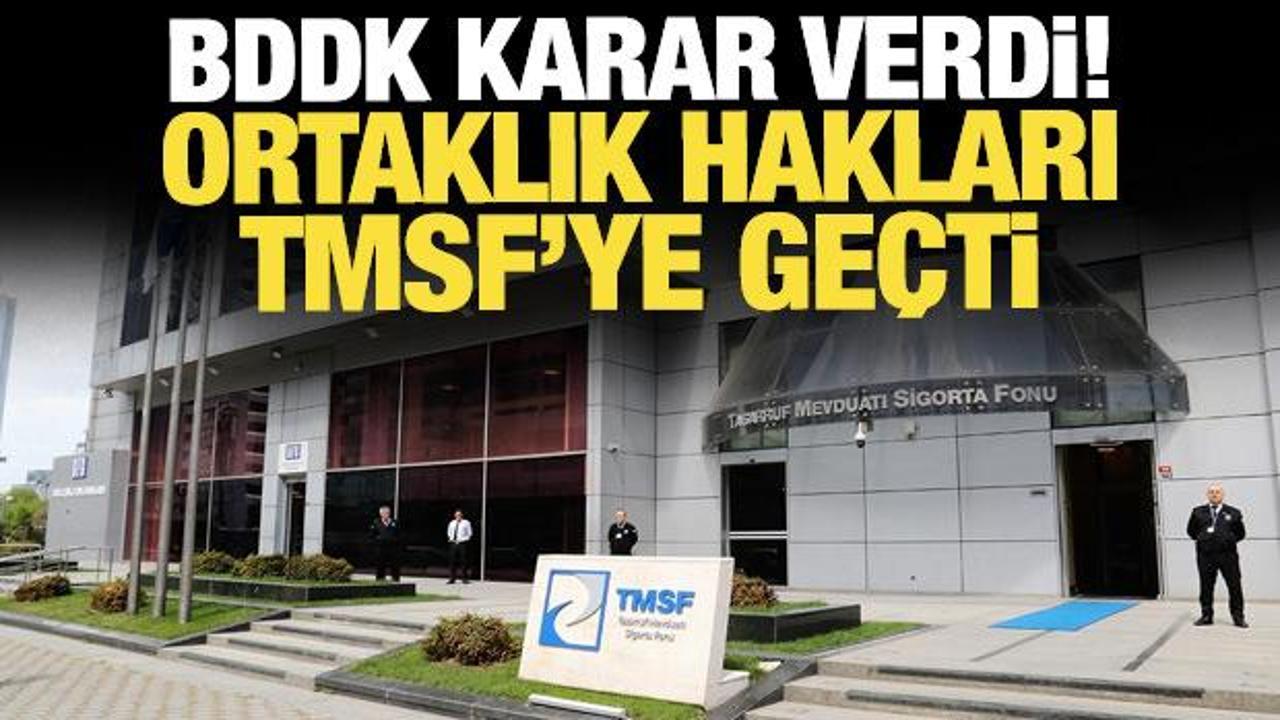 BDDK karar verdi: Golden Global'de ortaklık hakları TMSF'ye verildi