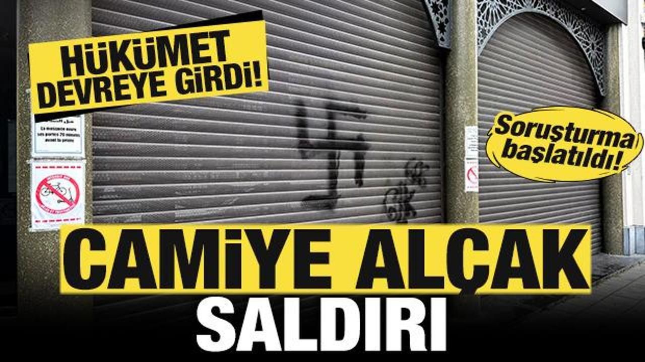 Camiye al&ccedil;ak saldırı! H&uuml;k&uuml;met devreye girdi: Al&ccedil;ak&ccedil;a bir eylem! Soruşturma başlatıldı