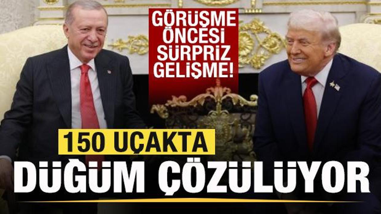 Erdoğan-Trump zirvesi &ouml;ncesi s&uuml;rpriz gelişme! 150 u&ccedil;akta d&uuml;ğ&uuml;m &ccedil;&ouml;z&uuml;l&uuml;yor
