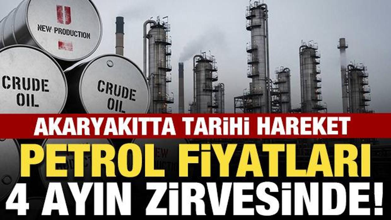 Petrol fiyatları 4 ayın zirvesinde! Akaryakıtta tarihi hareket: Fiyatlar rekora koşuyor