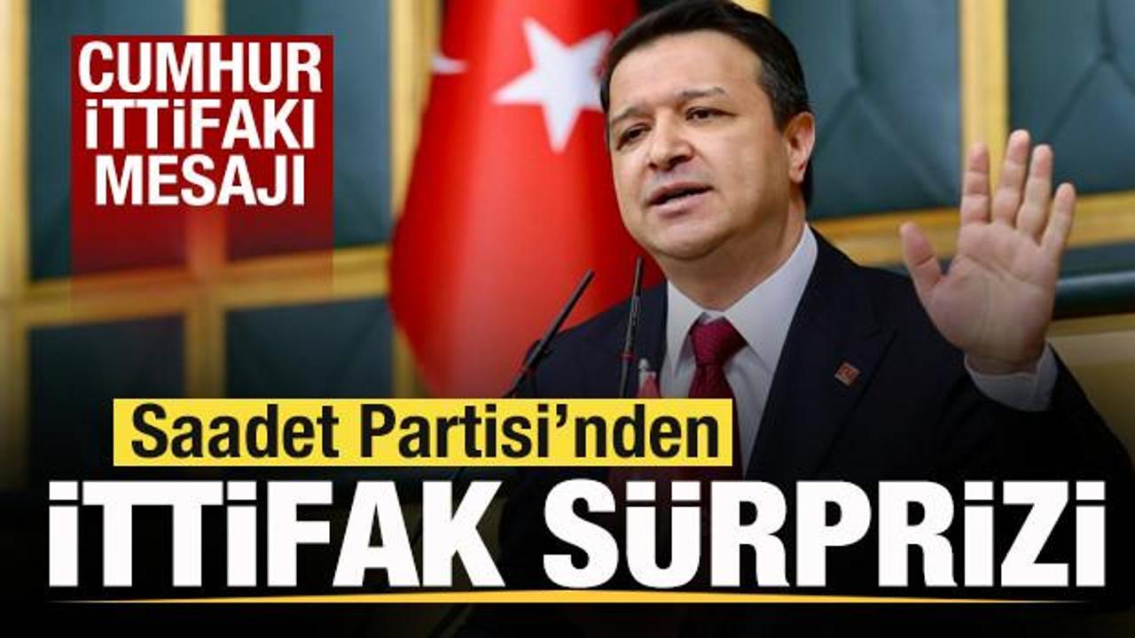 Saadet Partisi'nden ittifak s&uuml;rprizi! Mahmut Arıkan'dan Cumhur İttifakı mesajı
