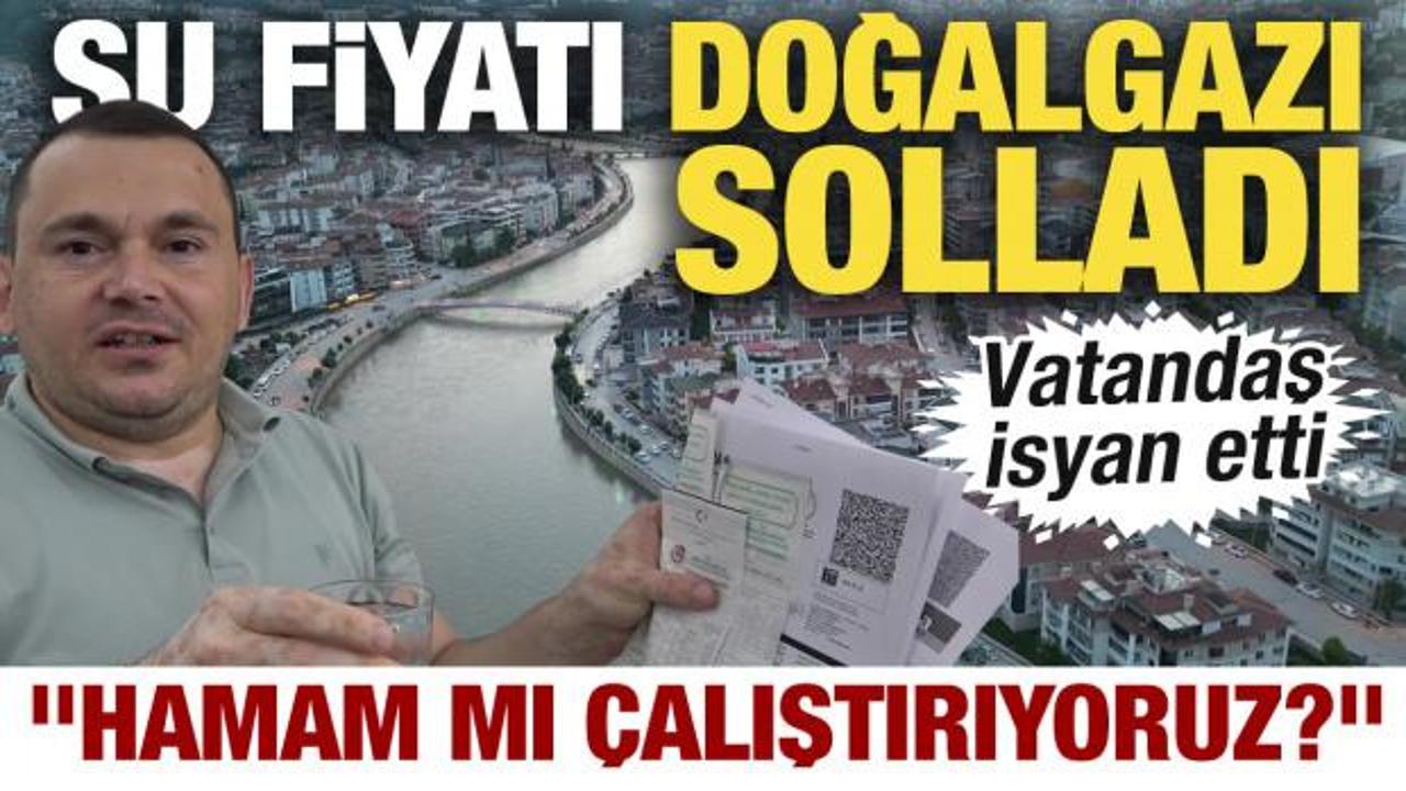 Su fiyatı doğalgazı solladı: 1 liradan 27 liraya &ccedil;ıktı: "Hamam mı &ccedil;alıştırıyoruz?" 