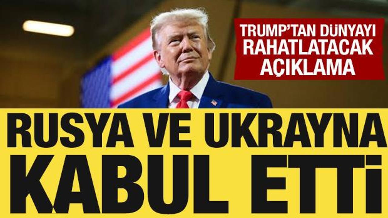 Trump'tan d&uuml;nyayı rahatlatacak petrol a&ccedil;ıklaması: Rusya ve Ukrayna'nın kararını a&ccedil;ıkladı