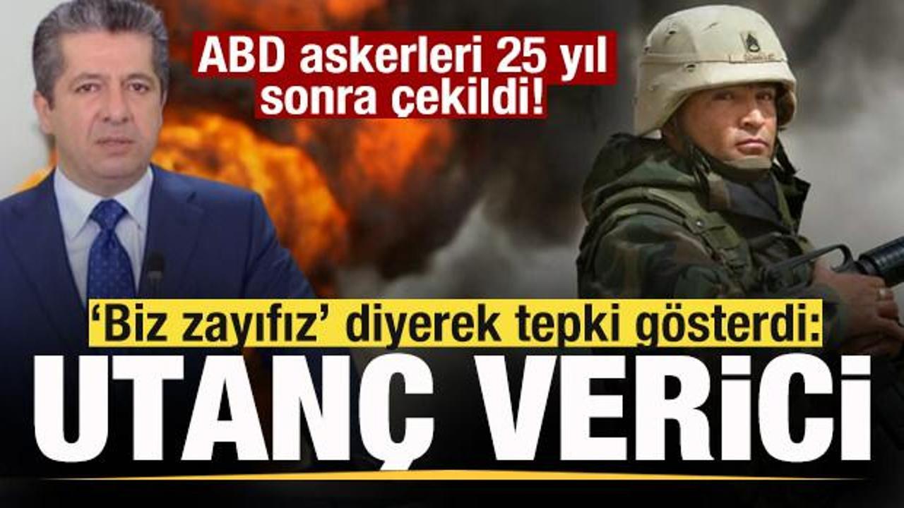 ABD askerleri 25 yıl sonra &ccedil;ekildi! 'Biz zayıfız' diyerek tepki g&ouml;sterdi: Utan&ccedil; verici