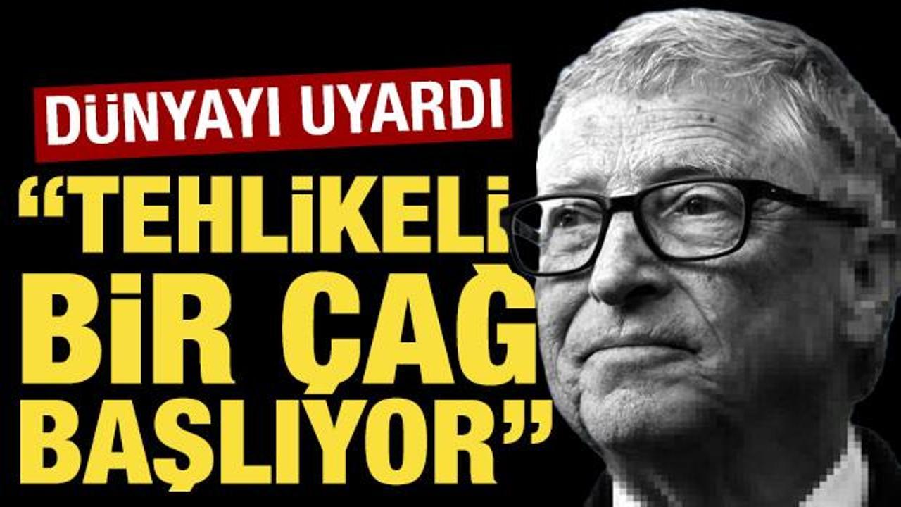 Bill Gates&rsquo;ten d&uuml;nyaya yapay zeka uyarısı: N&uuml;kleerden &ccedil;ok daha tehlikeli bir &ccedil;ağ başlıyor