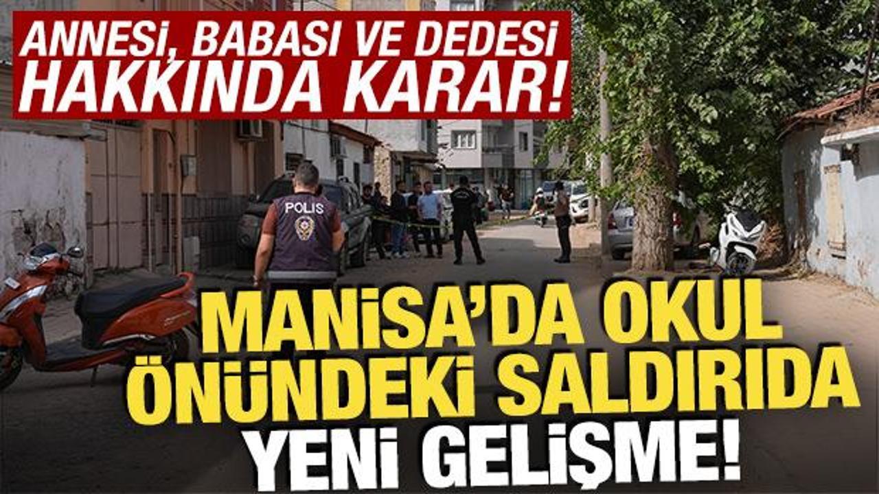 Manisa'da 11 &ouml;ğrencinin yaralandığı silahlı saldırıda yeni gelişme