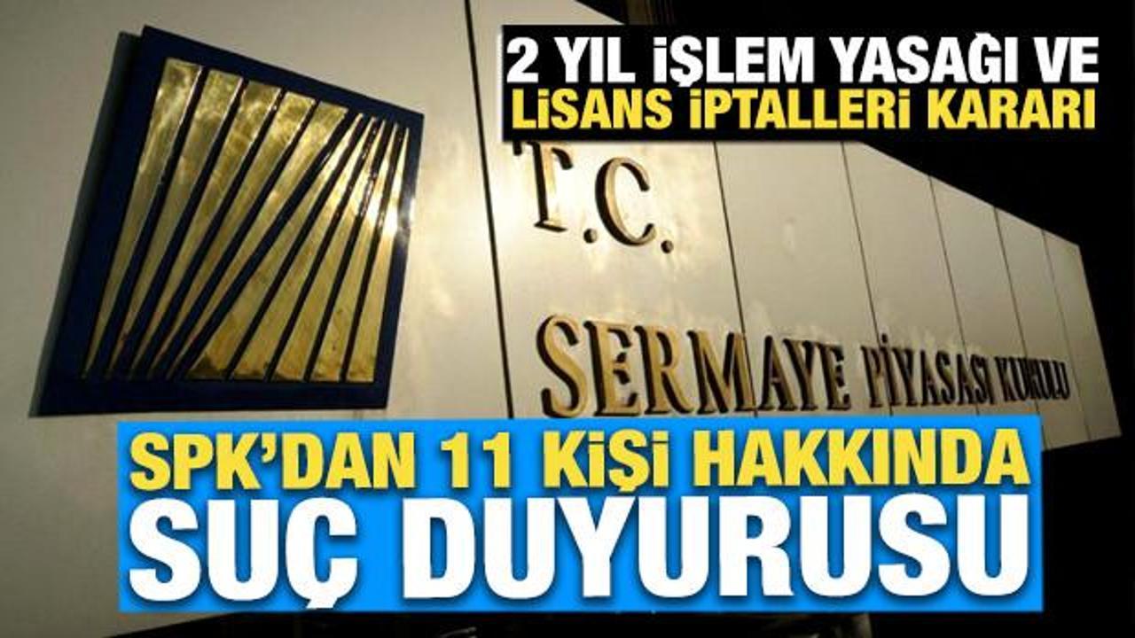 SPK'dan 11 kişi hakkında su&ccedil; duyurusu: &Ouml;zata Denizcilik hakkında inceleme başlatıldı