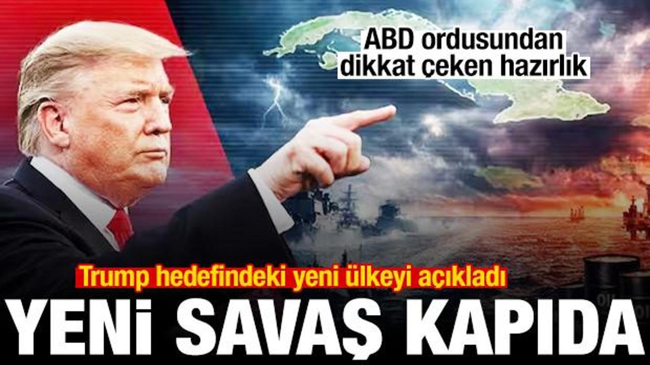 Trump, K&uuml;ba'ya savaş a&ccedil;ıyor: ABD ordusundan dikkat &ccedil;eken hazırlık