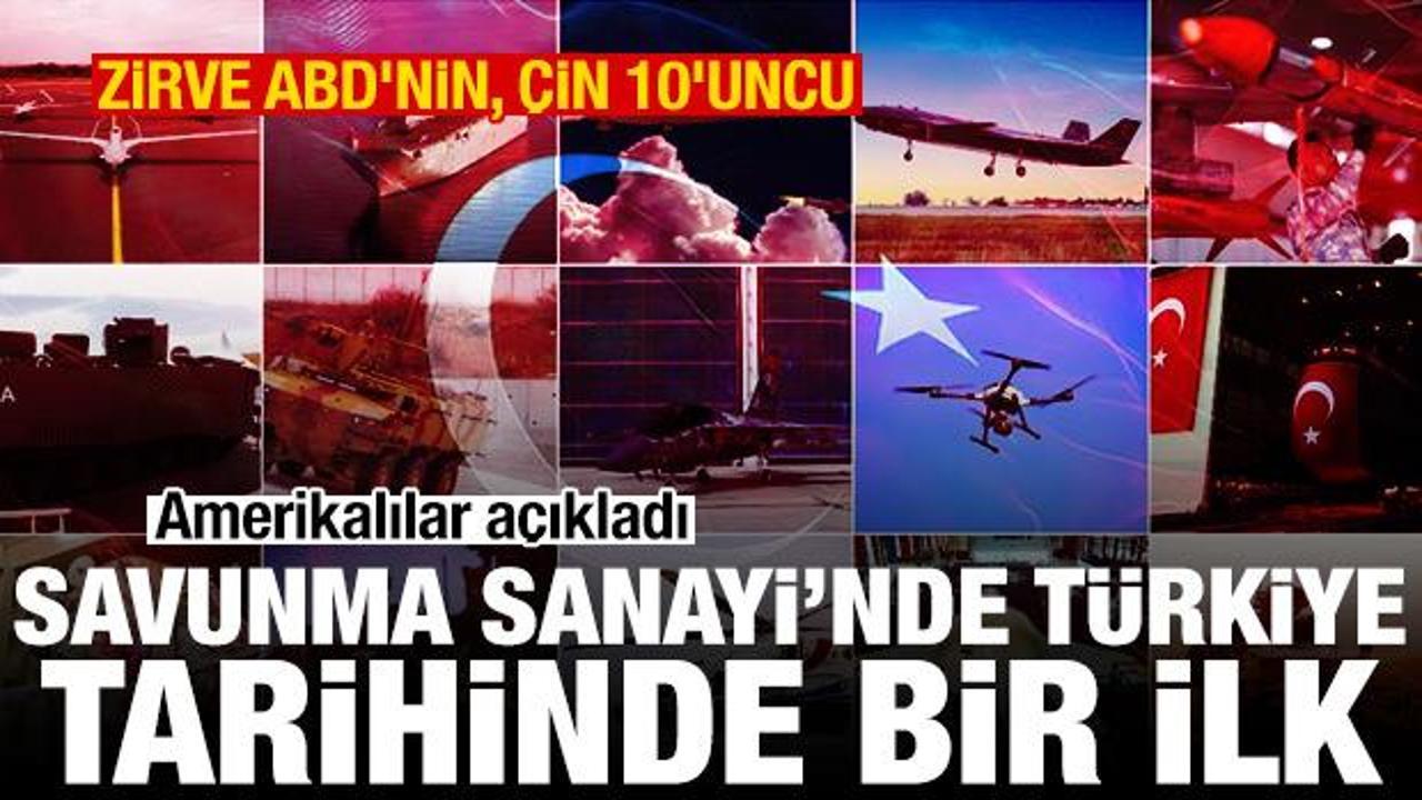 T&uuml;rkiye savunma sanayinde sekizinci sıraya &ccedil;ıktı