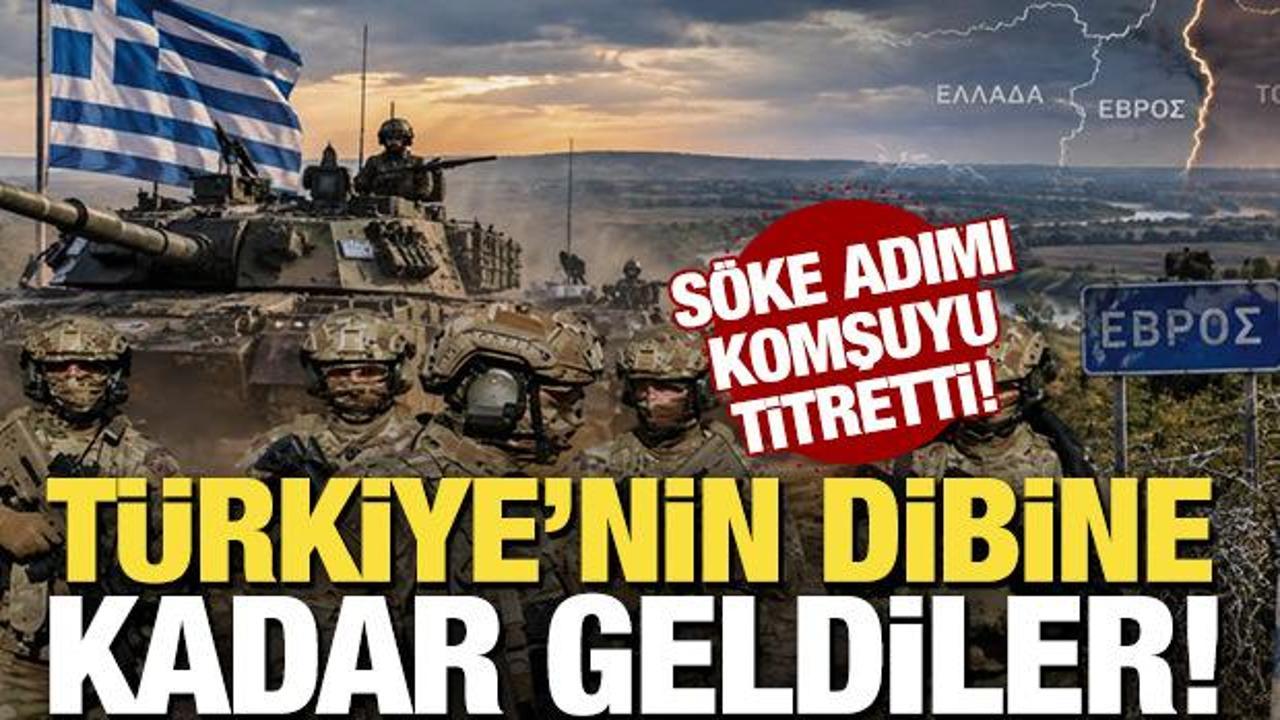 T&uuml;rkiye'nin S&ouml;ke adımı komşuyu titretti! T&uuml;rkiye'nin dibine konuşlandılar