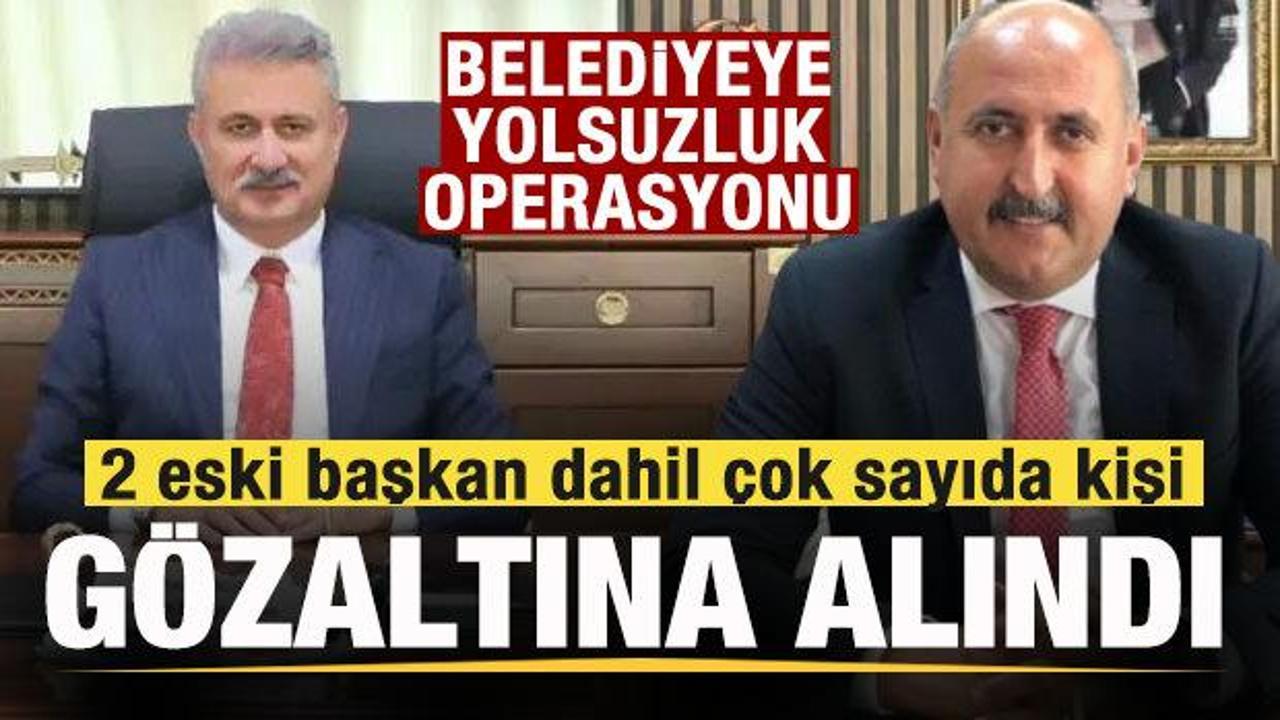 Yahşihan Belediyesine operasyon! 2 eski başkan dahil &ccedil;ok sayıda g&ouml;zaltı kararı