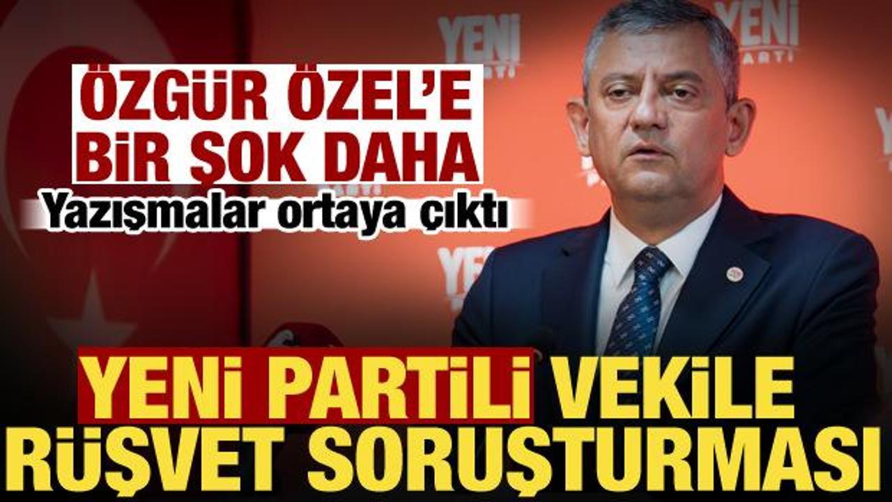 Yeni Partili vekil Mustafa Erdem hakkında r&uuml;şvet soruşturması! Yazışmalar ortaya &ccedil;ıktı