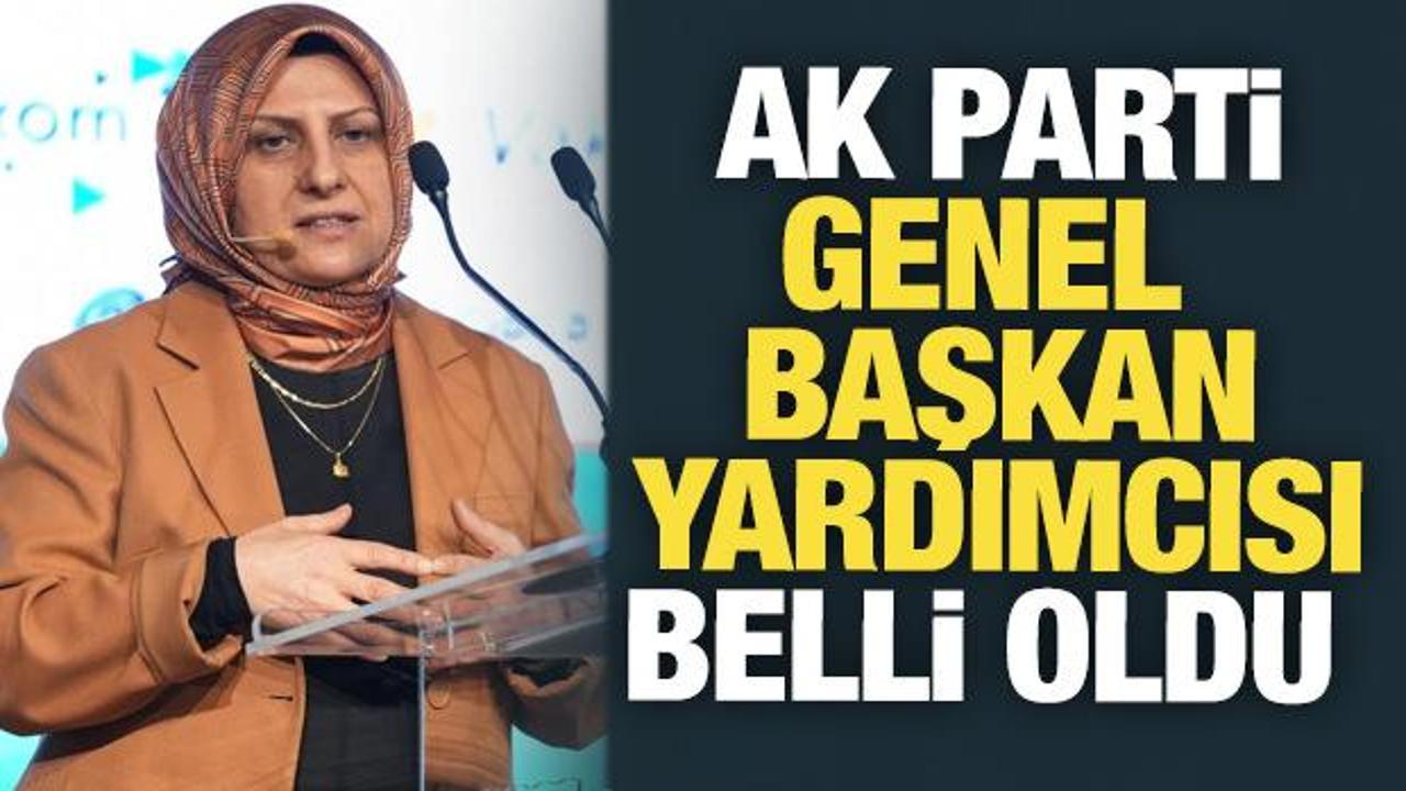 AK Parti Genel Başkan Yardımcılığına H&uuml;lya Terzioğlu atandı