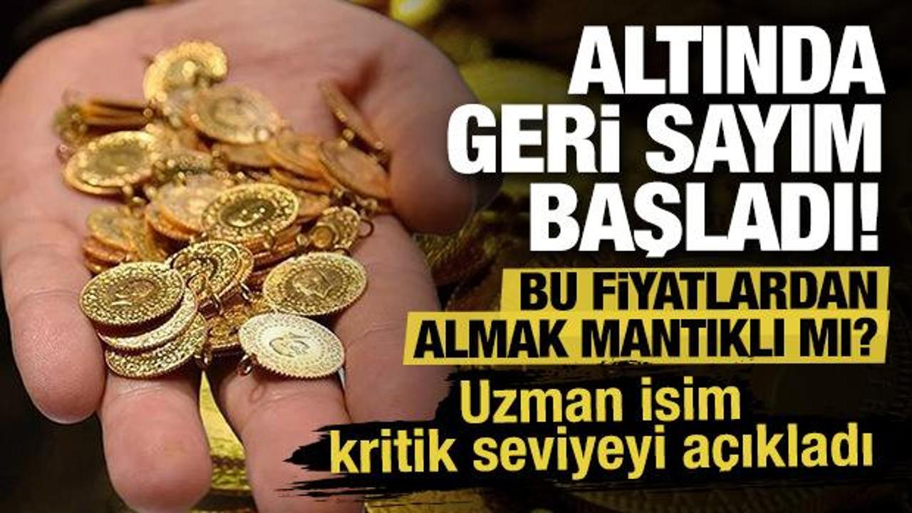 Altın 4.100 dolara geriledi! Uzman isim kritik seviyeyi a&ccedil;ıkladı