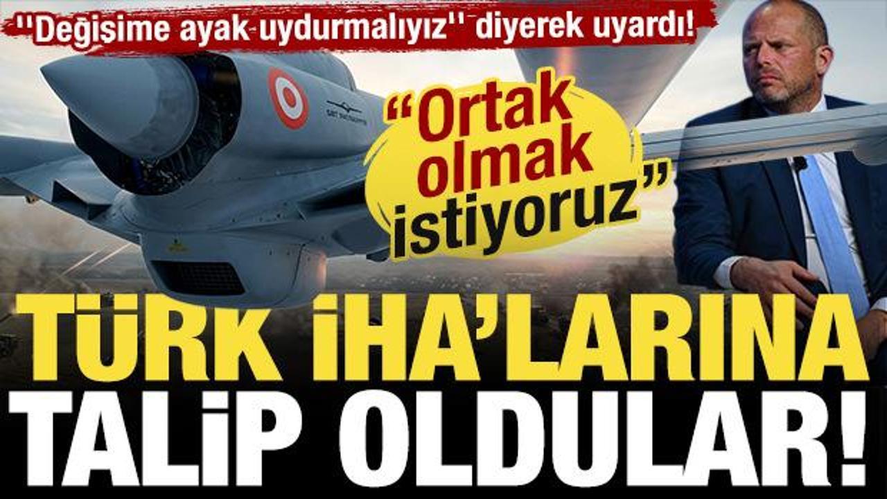 Avrupa &uuml;lkesi T&uuml;rk İHA'larına talip oldu!: 'Ortaklık istiyoruz!'