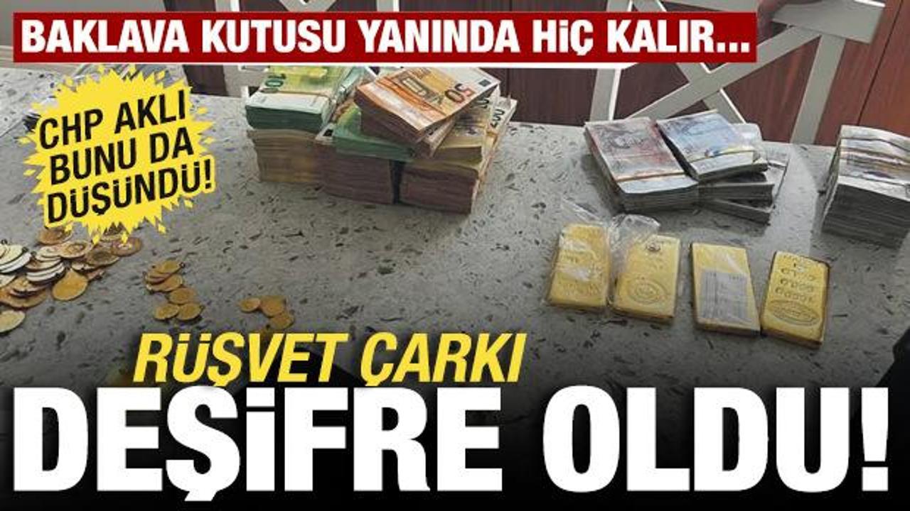 CHP&rsquo;li Mezitli belediyesindeki r&uuml;şvet &ccedil;arkı deşifre oldu: &Ccedil;i&ccedil;ek vazosunda 5 milyon 