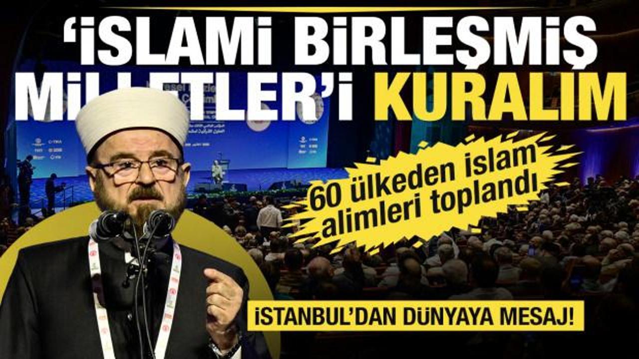 D&uuml;nya M&uuml;sl&uuml;man Alimler Birliği Başkanı Karadaği'dan "İslami Birleşmiş Milletler" &ouml;nerisi