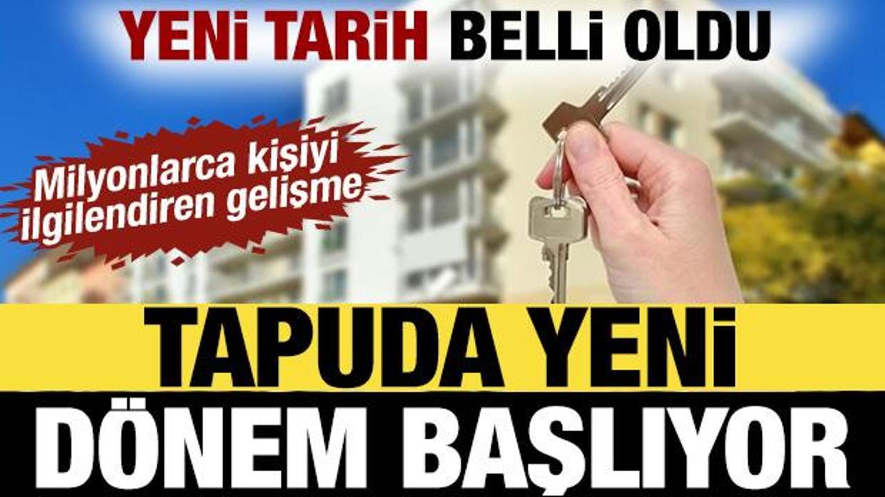 Ev ve arsa alıp satacaklar dikkat! Kritik tarih değişti