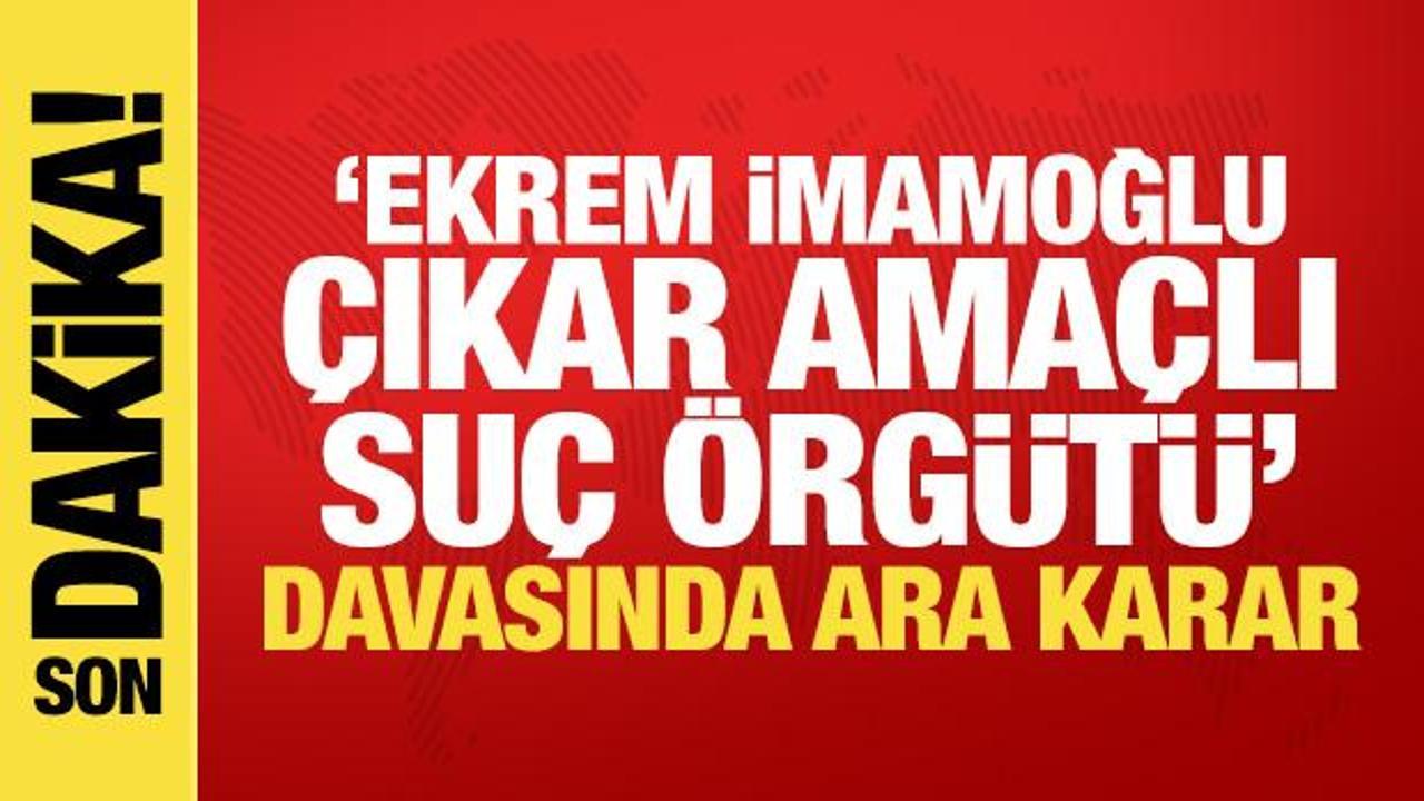 İmamoğlu davasında ara karar: 4 sanığın tahliyesine karar verildi