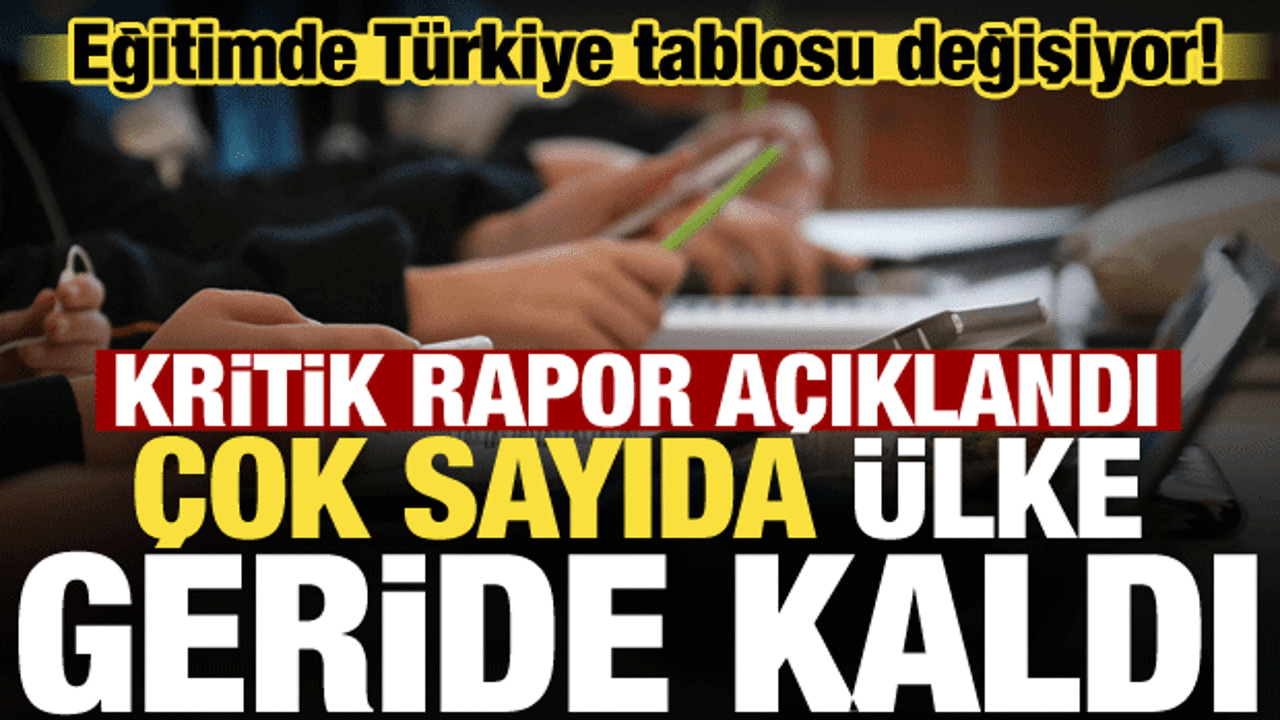 OECD raporu yayımladı: T&uuml;rkiye eğitimde dikkatleri &uuml;zerine &ccedil;ekti