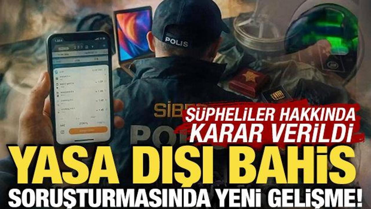 Yasa dışı bahis soruşturması: 33 ş&uuml;pheli tutuklandı