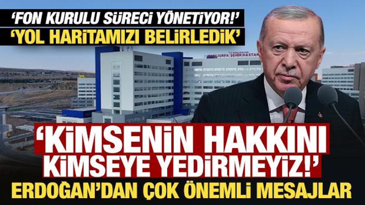 'Yol haritamızı belirledik' diyen Erdoğan'dan son dakika a&ccedil;ıklamalar