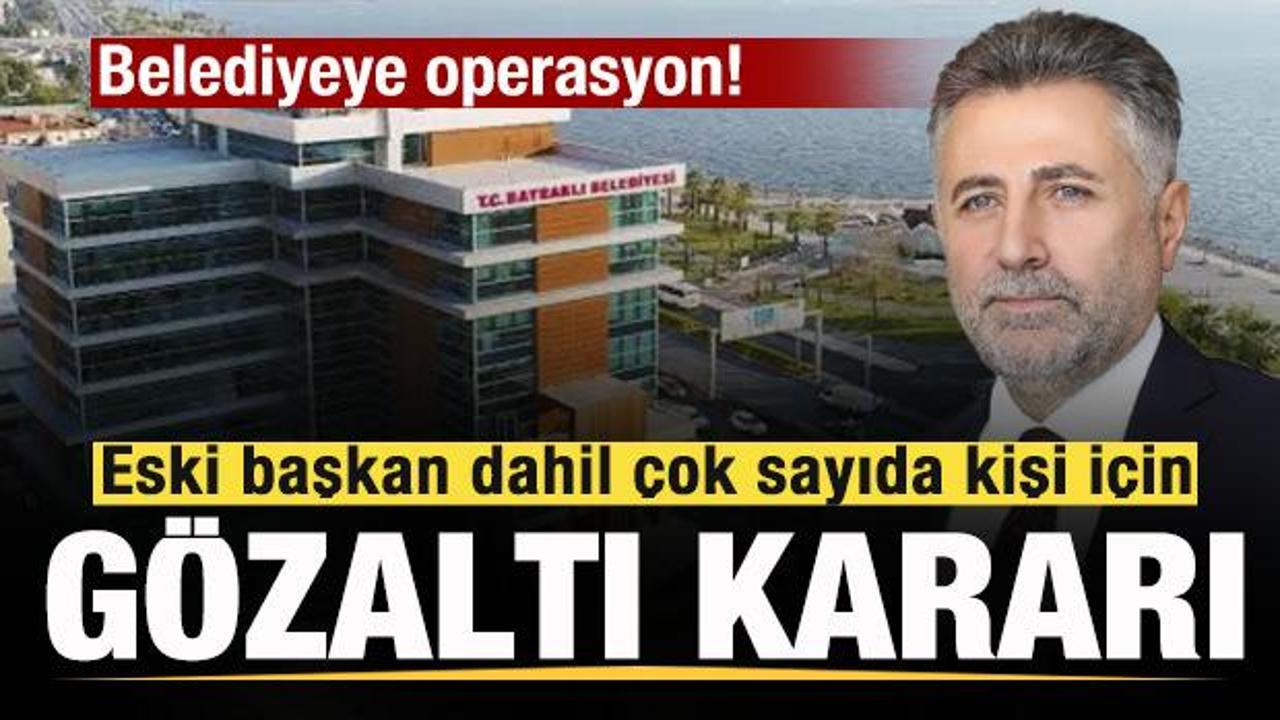 Bayraklı Belediyesi'ne operasyon! &Ccedil;ok sayıda g&ouml;zaltı kararı